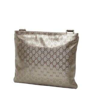 Gucci Tan Imprime Leather Beige Bag GG Crossbody Shoulder